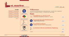 Desktop Screenshot of marienkirche-parchim.de